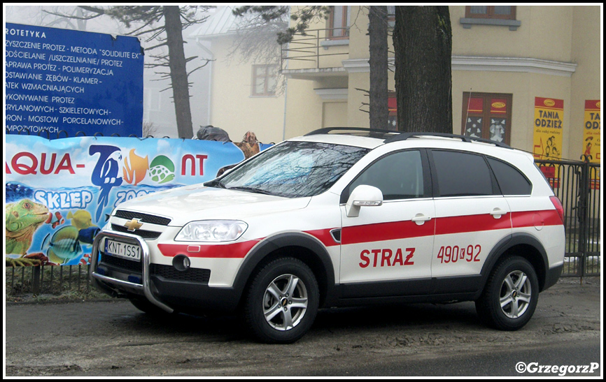 490[K]92 - SLOp Chevrolet Captiva - KP PSP Nowy Targ