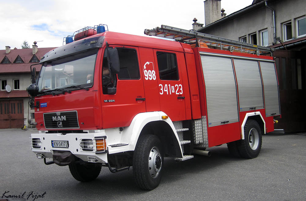 341[K]23 - GBA 2/24 MAN 14.224/ISS Wawrzaszek - JRG 1 Nowy SÄ…cz