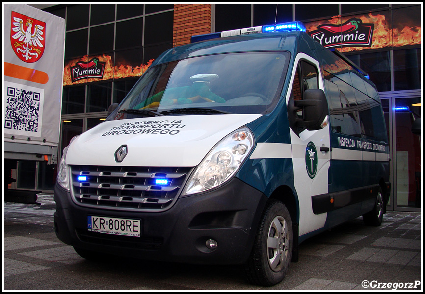 Renault Master III/AMZ - Inspekcja Transportu Drogowego