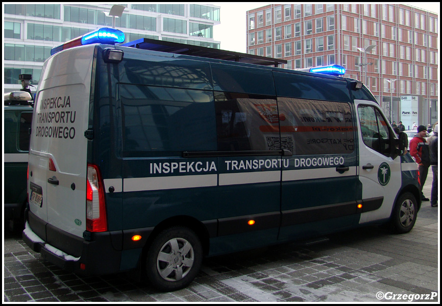 Renault Master III/AMZ - Inspekcja Transportu Drogowego