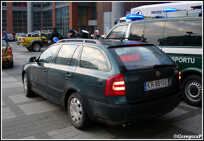 Å koda Octavia Kombi - Inspekcja Transportu Drogowego