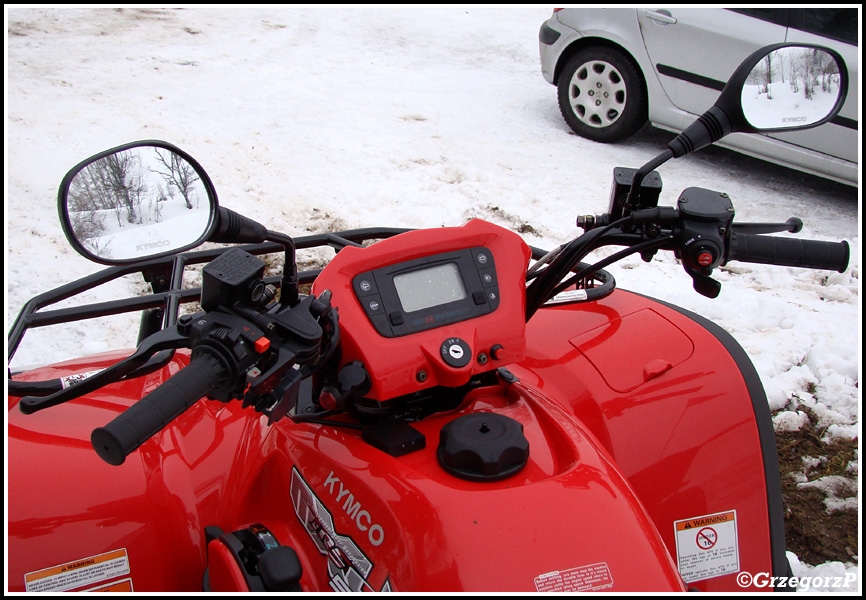 Quad Kymco MXU 500 IRS - OSP Szczawa