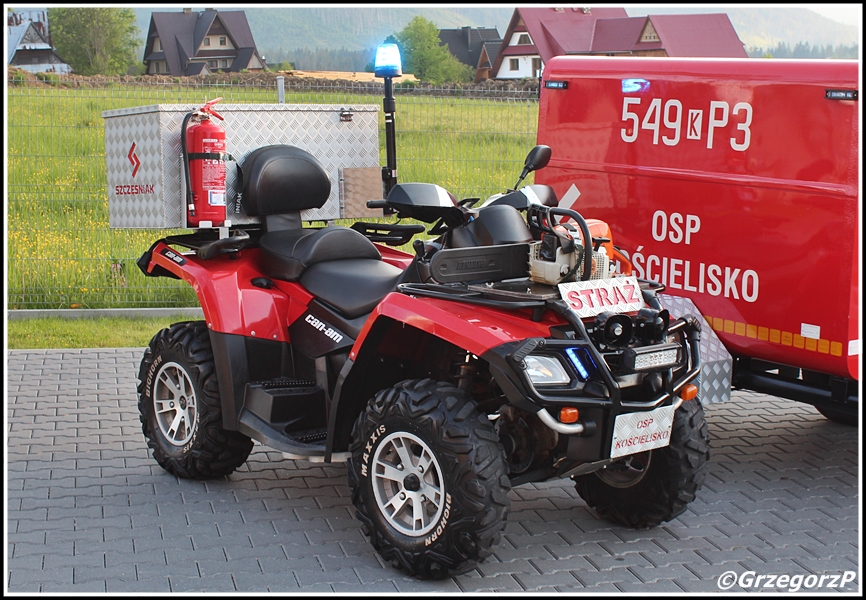 549-Q02 - Can-Am Outlander MAX 500/SzczÄ™Å›niak - OSP KoÅ›cielisko*