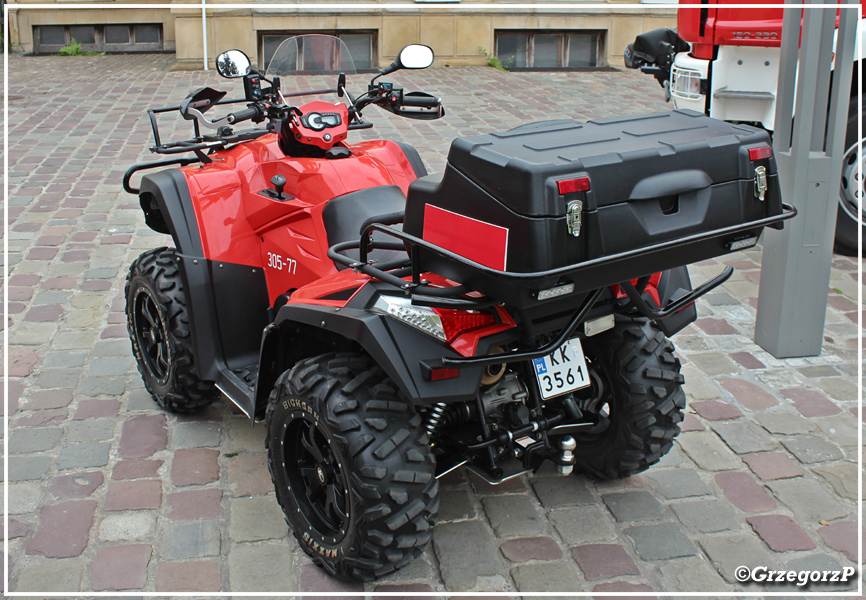 305[K]77 - Quad Kymco MXU 700i - JRG 5 Kraków