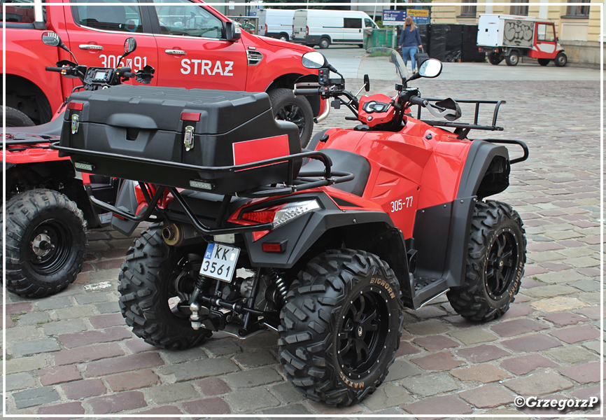 305[K]77 - Quad Kymco MXU 700i - JRG 5 Kraków