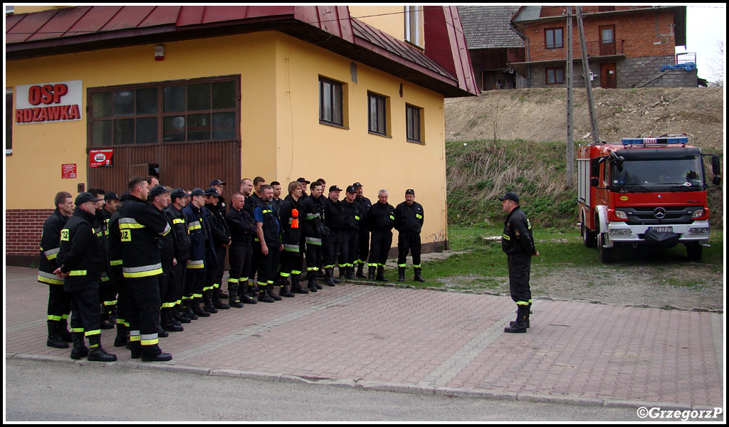 28.04.2013 - Rdzawka - Manewry KSRG powiatu nowotarskiego