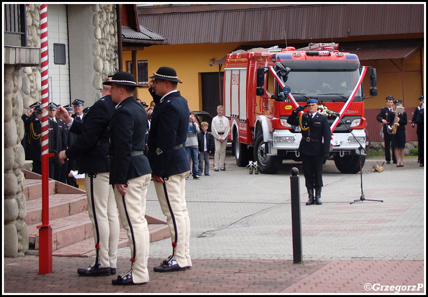 12.05.2013 - BiaÅ‚y Dunajec - Obchody 110- lecia OSP oraz przekazanie wozu bojowego