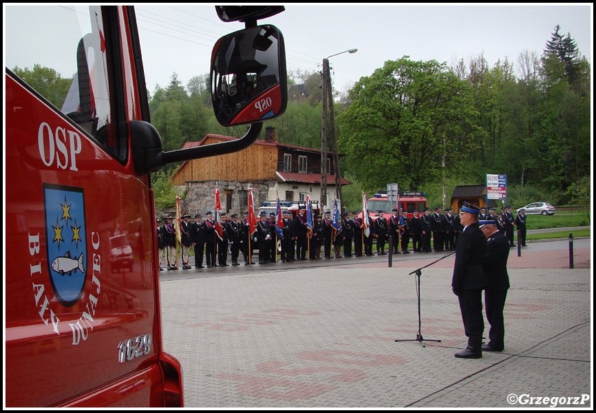 12.05.2013 - Biały Dunajec - Obchody 110- lecia OSP oraz przekazanie wozu bojowego