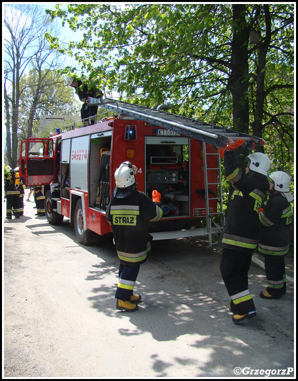 16.05.2013 - Witów, Zespół Szkół - Manewry gminne OSP