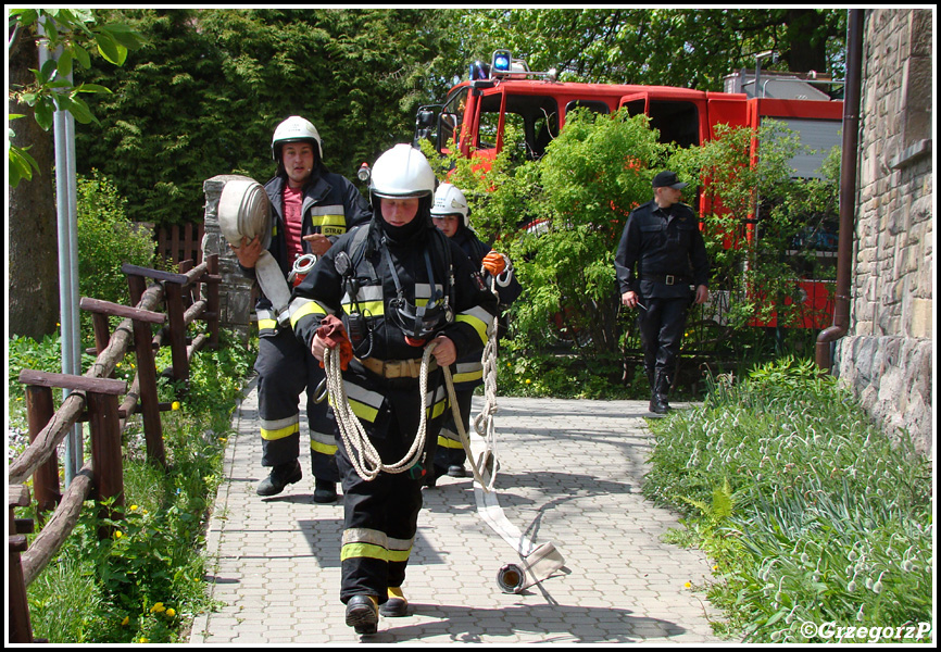 16.05.2013 - Witów, Zespół Szkół - Manewry gminne OSP