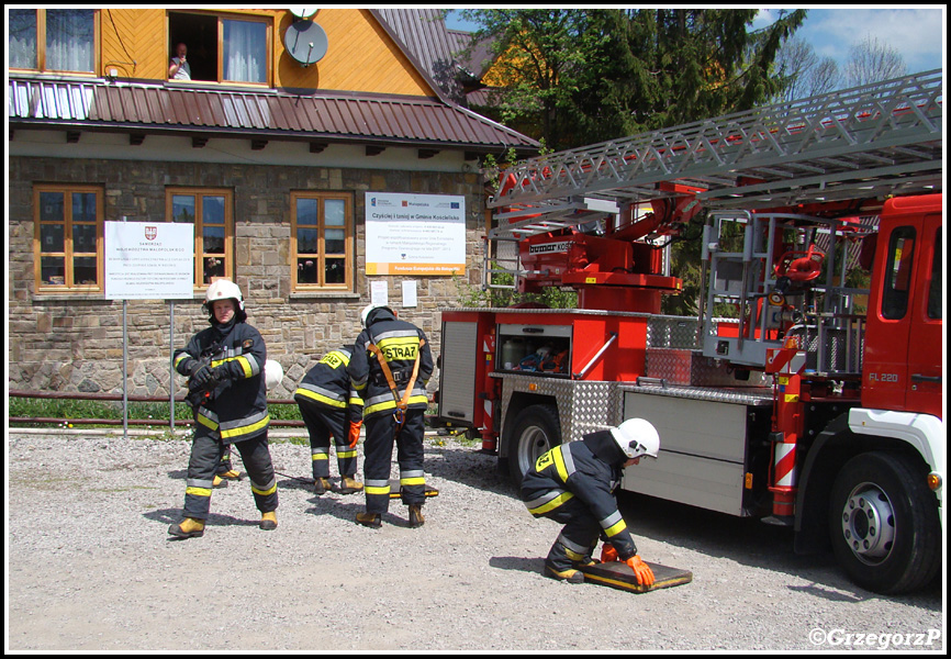 16.05.2013 - Witów, Zespół Szkół - Manewry gminne OSP