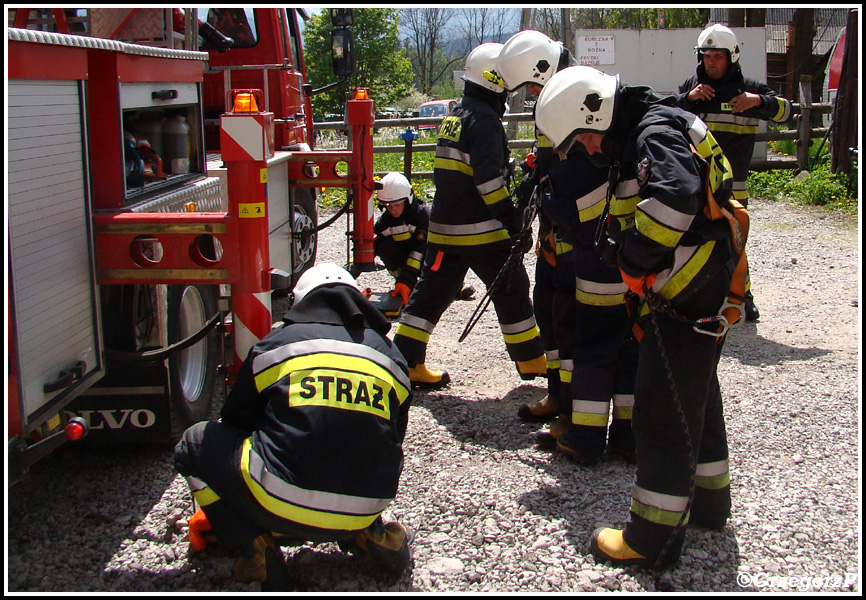 16.05.2013 - Witów, Zespół Szkół - Manewry gminne OSP