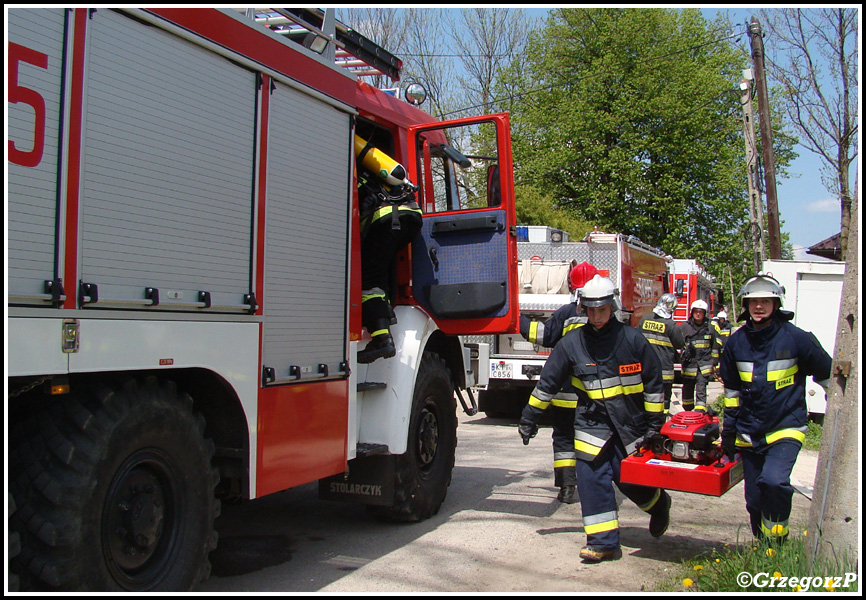 16.05.2013 - WitÃ³w, ZespÃ³Å‚ SzkÃ³Å‚ - Manewry gminne OSP