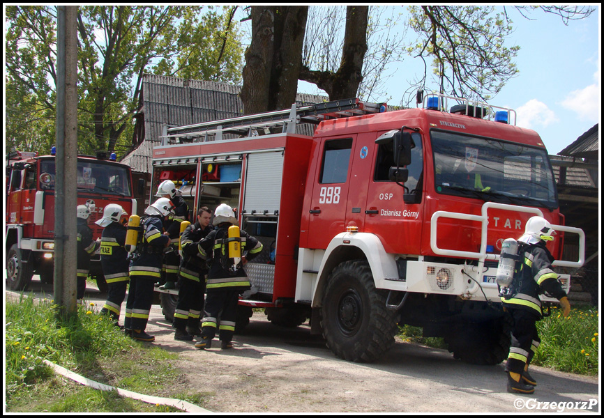 16.05.2013 - Witów, Zespół Szkół - Manewry gminne OSP