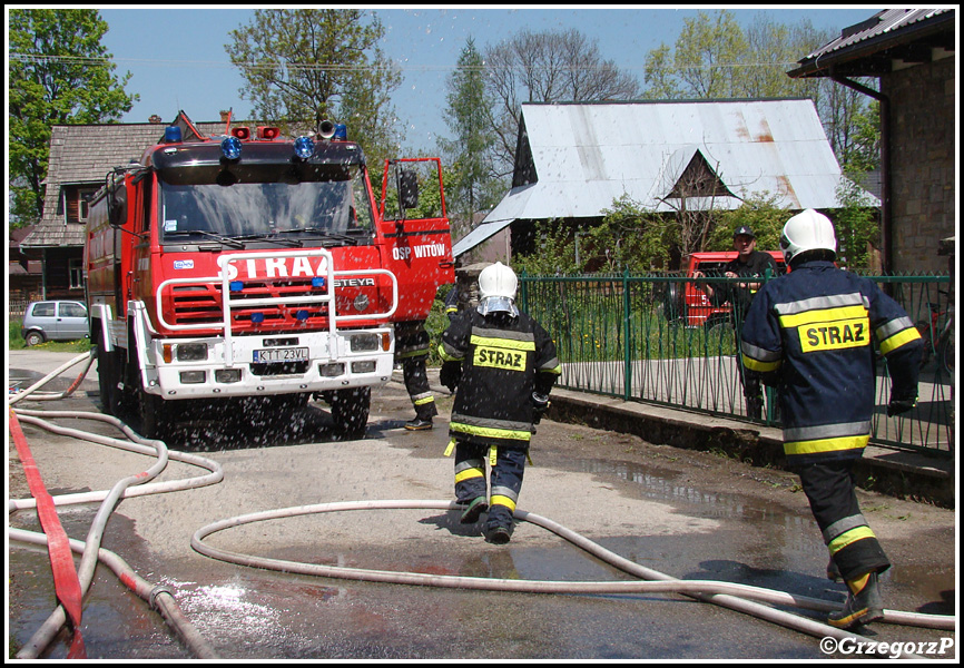 16.05.2013 - WitÃ³w, ZespÃ³Å‚ SzkÃ³Å‚ - Manewry gminne OSP