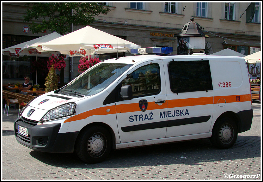 118 - Peugeot Expert - StraÅ¼ Miejska KrakÃ³w