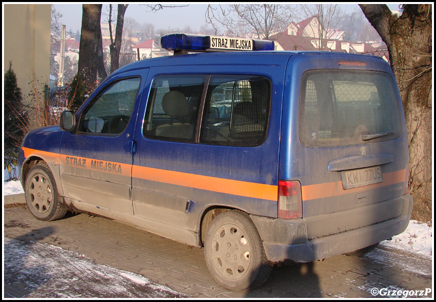 Peugeot Partner - StraÅ¼ Miejska Wieliczka