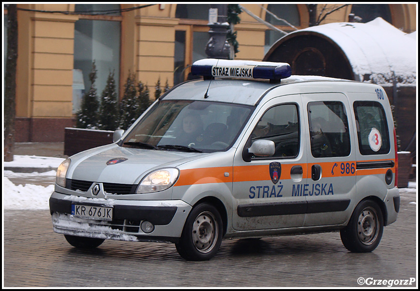 160 - Renault Kangoo - Straż Miejska Kraków