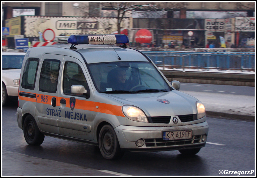 138 - Renault Kangoo - StraÅ¼ Miejska KrakÃ³w