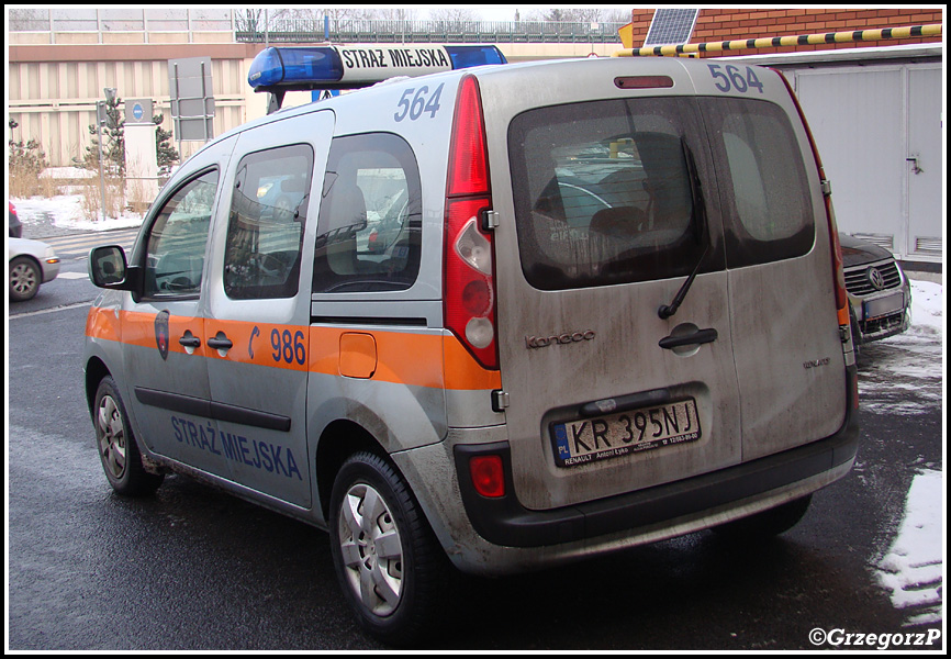 564 - Renault Kangoo - StraÅ¼ Miejska KrakÃ³w