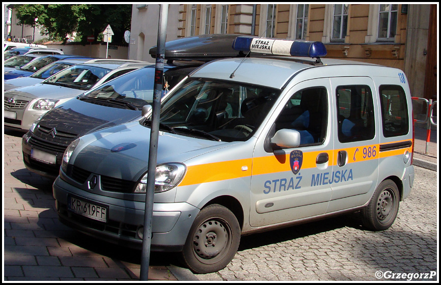 138 - Renault Kangoo - StraÅ¼ Miejska KrakÃ³w