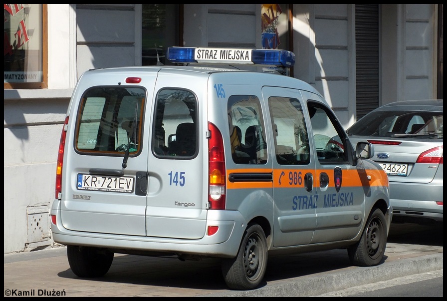 145 - Renault Kangoo - StraÅ¼ Miejska KrakÃ³w