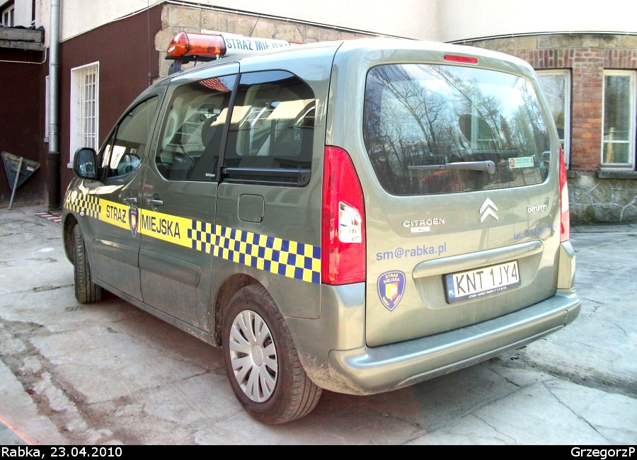 Citröen Berlingo - Straż Miejska Rabka Zdrój