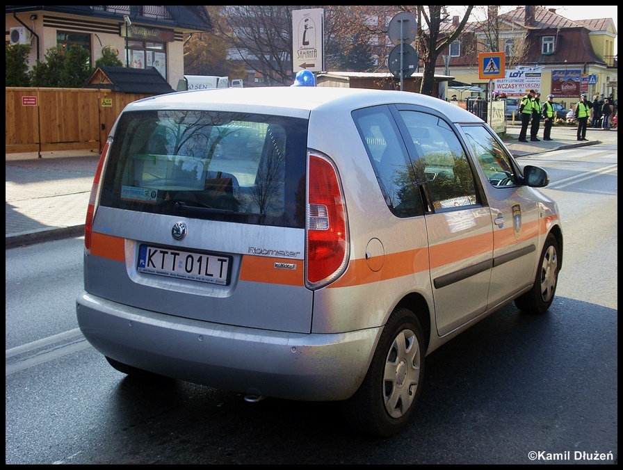 Skoda Roomster - Straż Miejska Zakopane