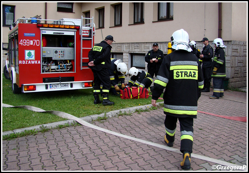 31.05.2013 - Rdzawka, Zespół Szkół - Manewry gminne