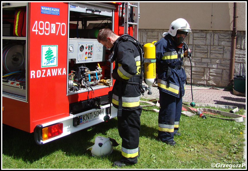 31.05.2013 - Rdzawka, Zespół Szkół - Manewry gminne