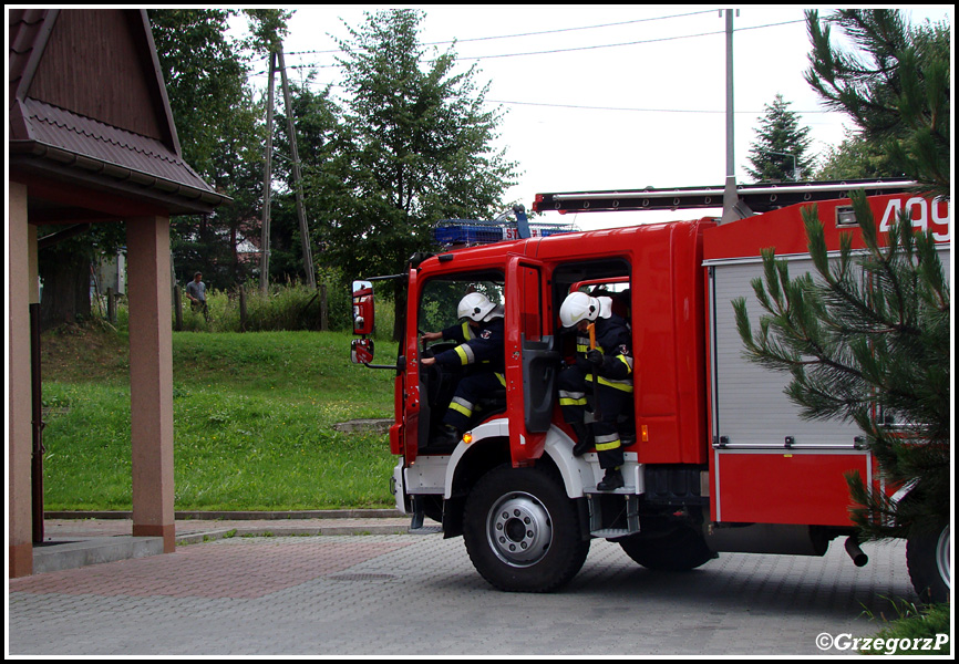 14.07.2013 - Raba WyÅ¼na, remiza - Manewry KSRG