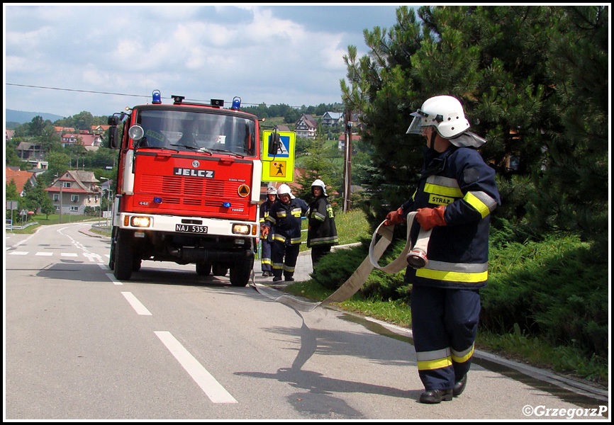 14.07.2013 - Raba WyÅ¼na, remiza - Manewry KSRG