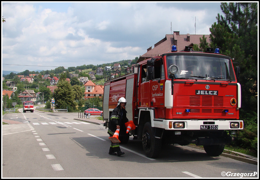 14.07.2013 - Raba WyÅ¼na, remiza - Manewry KSRG