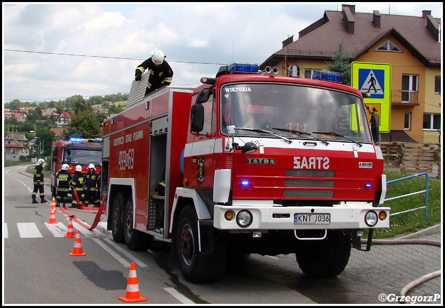 14.07.2013 - Raba Wyżna, remiza - Manewry KSRG