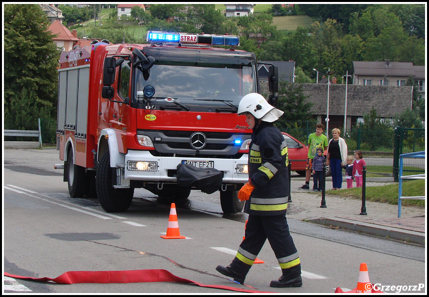 14.07.2013 - Raba WyÅ¼na, remiza - Manewry KSRG