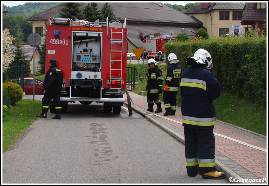 14.07.2013 - Raba WyÅ¼na, remiza - Manewry KSRG