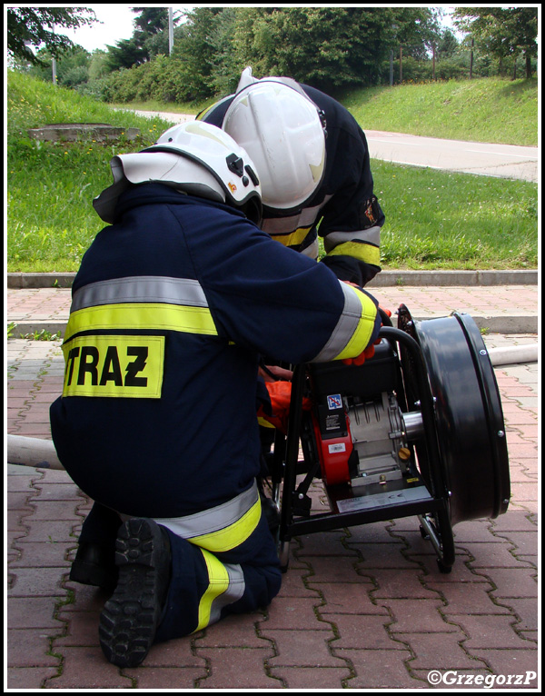 14.07.2013 - Raba WyÅ¼na, remiza - Manewry KSRG