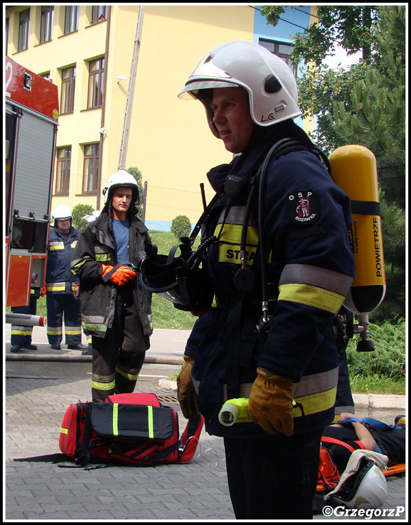 14.07.2013 - Raba WyÅ¼na, remiza - Manewry KSRG
