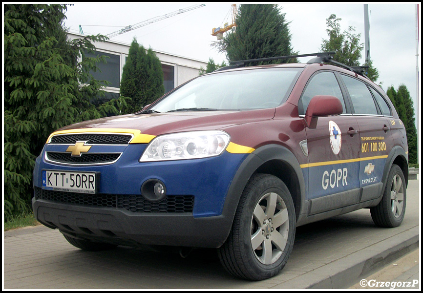 Chevrolet Captiva - ZG GOPR