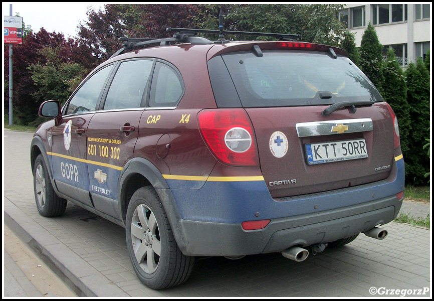 Chevrolet Captiva - ZG GOPR