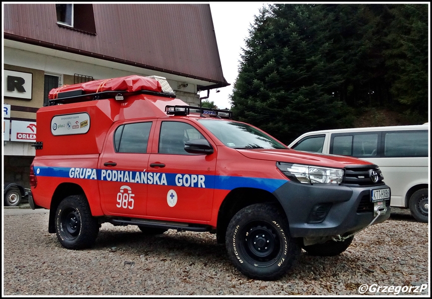 Ambulans Toyota Hilux/Team Concept - Grupa Podhalańska GOPR