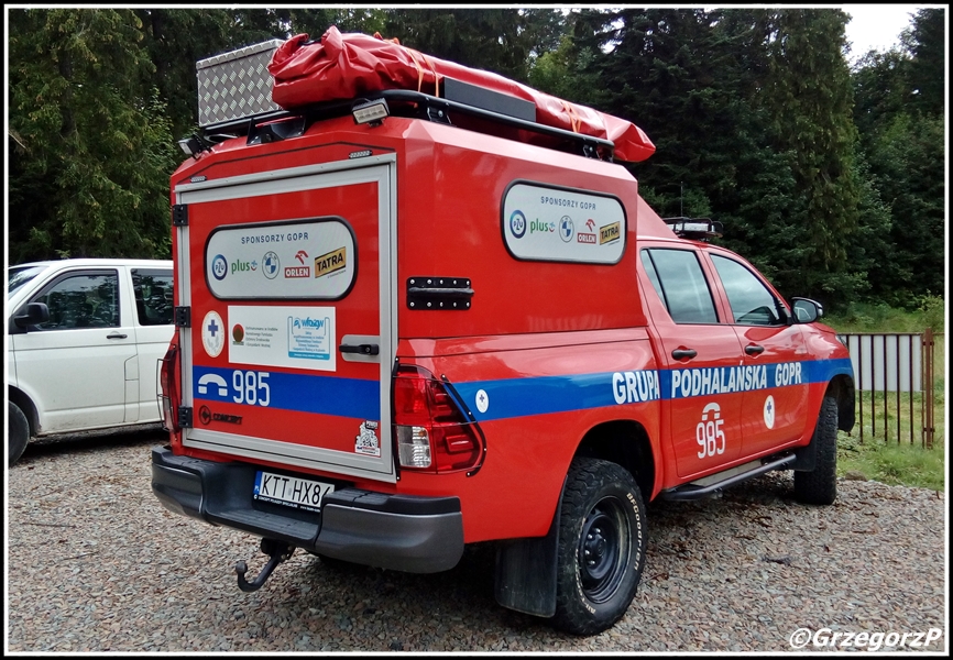 Ambulans Toyota Hilux/Team Concept - Grupa Podhalańska GOPR