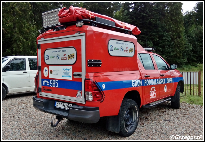 Ambulans Toyota Hilux/Team Concept - Grupa PodhalaÅ„ska GOPR