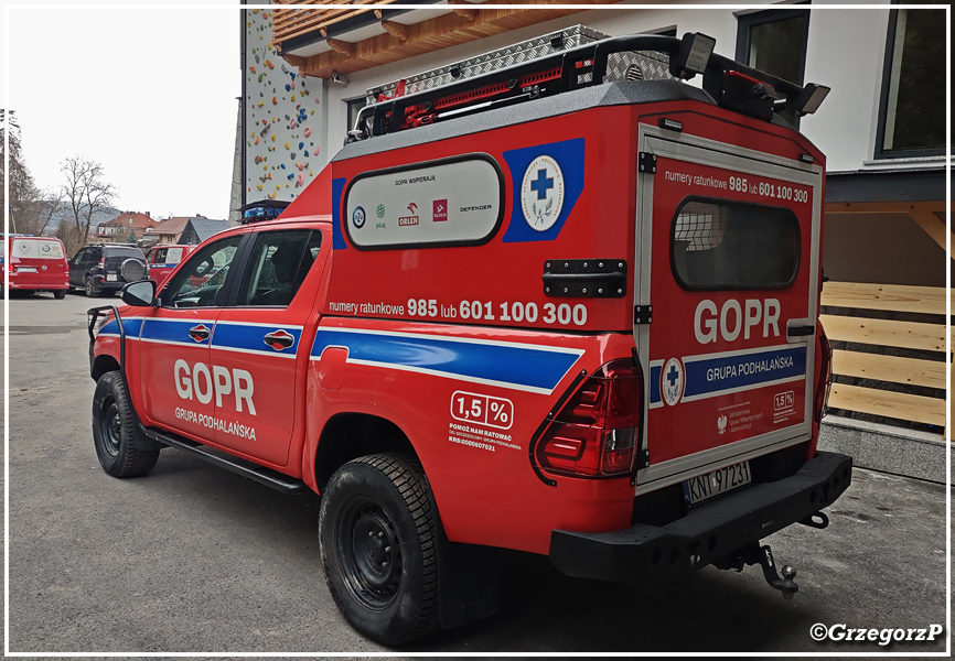Ambulans Toyota Hilux/Team Concept - Grupa PodhalaÅ„ska GOPR