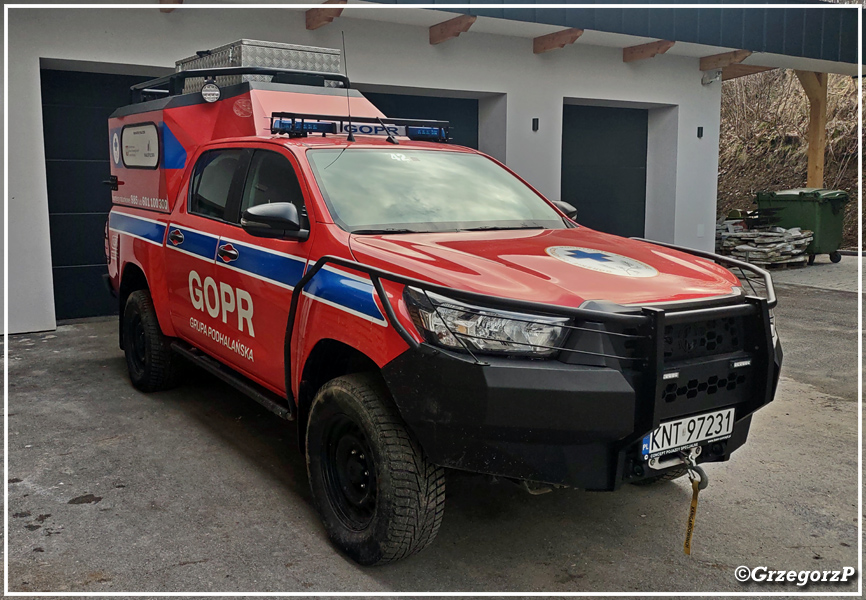 Ambulans Toyota Hilux/Team Concept - Grupa PodhalaÅ„ska GOPR