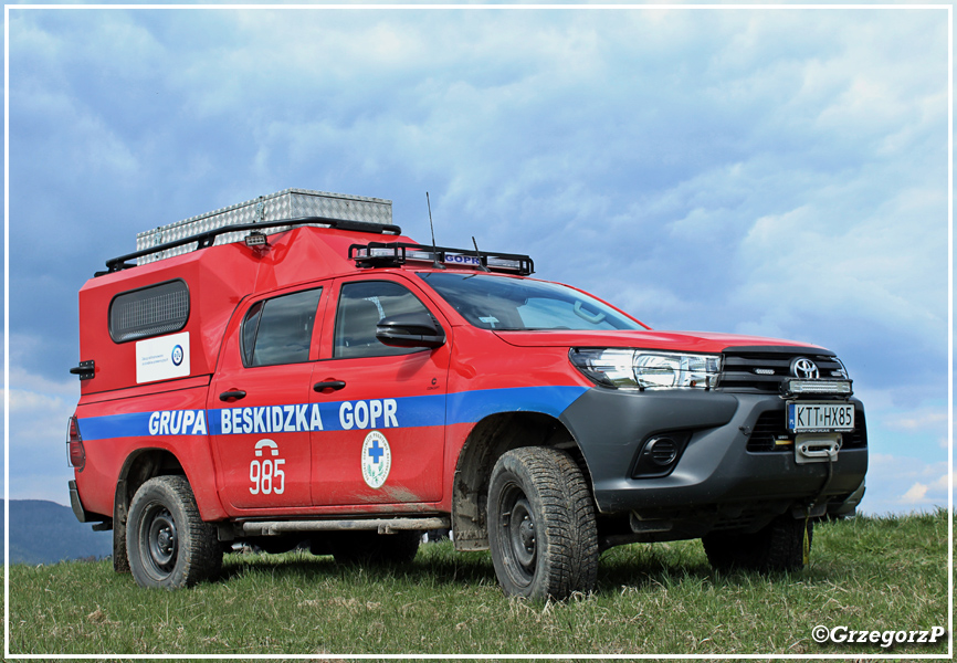 Ambulans Toyota Hilux/Team Concept - Grupa Beskidzka GOPR