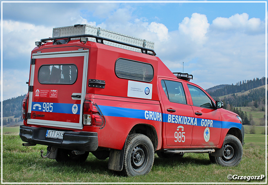 Ambulans Toyota Hilux/Team Concept - Grupa Beskidzka GOPR