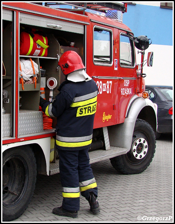 19.09.2013 - RzÄ…ska, ZespÃ³Å‚ SzkÃ³Å‚ - Manewry OSP