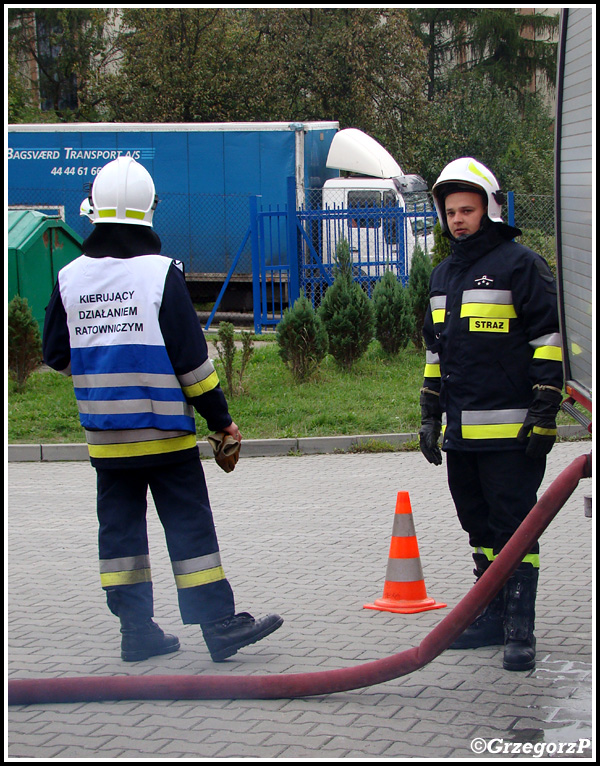 19.09.2013 - Rząska, Zespół Szkół - Manewry OSP