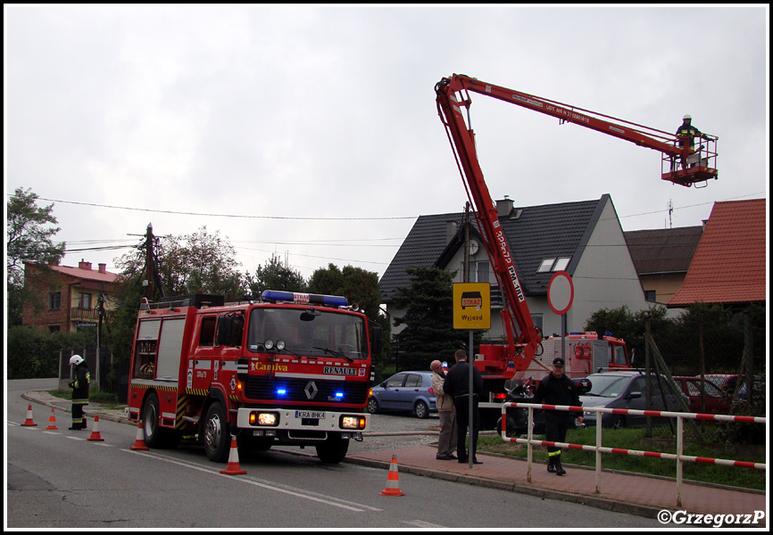 19.09.2013 - Rząska, Zespół Szkół - Manewry OSP